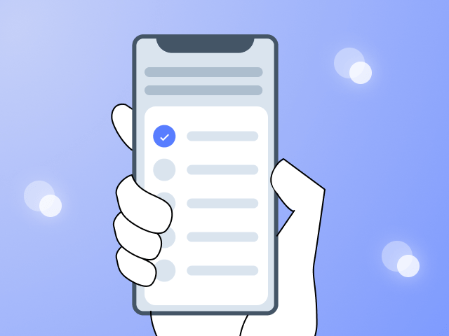 スマホで簡単入力